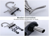 2-Handle 4-Inch Brushed Nickel Bathroom Faucet, Bathroom Vanity Sink Faucets with Pop-up Drain and 99679626