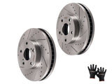 Front Brake Rotors Kit fit for Lexus ES300/Toyota Avalon Camry Sienna Solara S31050 21522066