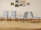 4-Pack - Heavy-duty chairs set 2.1" thick cushion, iron frame, perfect for home or office. Classic W2920P294514