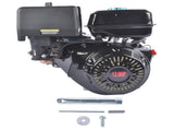 13HP 389cc Gas Engine, Horizontal Shaft 4 Stroke OHV Gas Motor, Go Kart Engine Motor Recoil Start 96624548