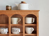 North America A Grade Cherry One Piece Solid Wood Storage Rack Simple European Style Solid Wood W1283P298338