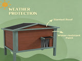 Wooden Cat House 00175349