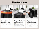 250-Sheet Heavy Duty Paper Auto Feed, P-5 Security Level, 60Min Non Stop Commercial 85443548