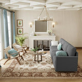 Modular Sectional Sofa with Storage Seat Upgrade Convertible Sofa Couch for Living Room/Deep 27'' B2716P236652