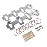 Intake Manifold Adapters Fit for LS Cathedral Port Cylinder Head to Rectangle Port Chevrolet 69684871