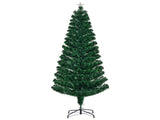 7 FT Pre-lit Christmas Tree, Artificial Fiber Optic Christmas Tree with Lighted Top Star and 280 36344668