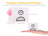 Wireless Mobile Printer 203DPI Bluetooth Connection for Journal Crafts Travel Photos for Mobile 18065615