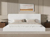 AirFrame Upholstered Bed Frame, a low-profile, cloud-style bed frame featuring an upholstered W1162P549498