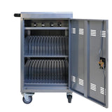 302Bay Mobile School Charging Cart Station for Chromebook, Tablet and Laptop Computer with Power W1102P207219