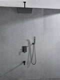 Ceiling Mounted Shower System Combo Set with Handheld and 16"Shower head W92877478
