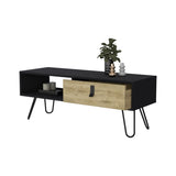Kimball Coffee Table with Drawer and Hairpin Legs B128P176172