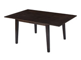 29"- 45" Extendable Dining Table for 4, Folding Kitchen Table with Rubberwood Legs, Space-Saving N752P216387P