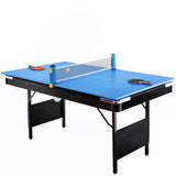 ZNTS 5.5FT 3 in 1 Billiard table, 3 in 1 pool table, 5.5FT game table, 3 in 1 table tennis table, W2377P149840