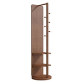 Full-length mirror solid wood rubber wood glass, 65.7*17.7in Large mirror W2987P225477
