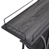 Industrial Bar Cart Kitchen Bar&Serving Cart for Home with Wheels 3 -Tier Storage Shelves W82151001