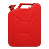 20L US Standard Cold-rolled Plate Petrol Diesel Can Gasoline Bucket with Oil Pipe Red 10380296