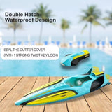 4DRC S1 RC Boat Remote Control Boat for Kids Adults 20 MPH Racing Boats 2.4GHz,Gifts for Kids 50416506