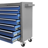 ZNTS Rolling Tool Chest with 7-Drawer Tool Box with Wheels Multifunctional Tool Cart Mechanic Tool 98954257