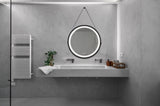32inch Bathroom Led Classy Vanity Mirror with focused backplane,Black aluminum alloy frame,High W1992P211236