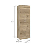 Alabama Armoire, One Large Cabinet, Two Drawers B128P148850