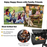 ZNTS Outdoor Black BBQ Grill 90672802