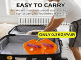 Water Filled Dumbbells Set, Fun Dice Style Travel Foldable Dumbbells,Fitness Dumbbell Pairs 15lbs, 25456636