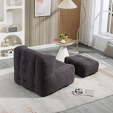 Fluffy bean bag chair, comfortable bean bag for adults and children, super soft lazy sofa chair with W1996131028