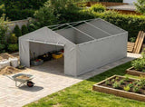 12 x 20 ft Carport Replacement Side Wall, Heavy-Duty Waterproof & UV-Protected Garage Tent Tarp with 25185599