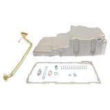 Fit for GM LS1/LS2/LS3 4.8 5.3 5.7 6.0 6.2 Retro Oil Pan Low Profile Aluminum, Pick Up, Gasket,Plate 51726343