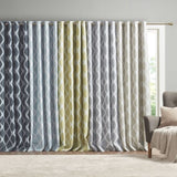 Printed Ikat Blackout Patio Curtain B03599826