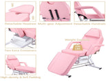 Massage Salon Tattoo Chair with Two Trays Esthetician Bed with Hydraulic Stool, Multi-Purpose 74114033
