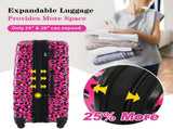 Hardshell Luggage Sets 3 pcs Spinner Suitcase with TSA Lock Lightweight-20"24"28" Luggages 20111146