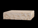 MgO Mid-Century Round Centre Table Vintage Faux Stone Sofa Pre-Modern Tables Beige 82667252