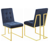 Tufted Back Upholstered Dining Chair B062P153698