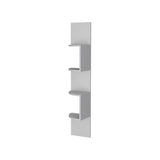 Rosebud Corner Floating Shelf Modern Full-Wall 4-Shelf Unit B128P176175