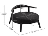 ACCENT CHAIR 74661.00BLK