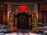Christmas Artificial Tree Archway Decoration, Realistic PVC Holiday Tree Arch Frame for Outdoor 99731017