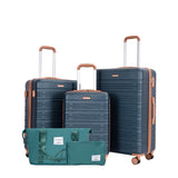 5-Piece Set ,Hard Case Spinner Wheels ABS Luggage Sets W284P208605