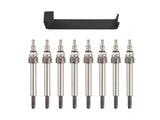 2 Glow Plug Harnesses & 8 Glow Plugs ZD13 fit for 05-07 Ford F250 6.0L Powerstroke 84564838