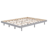 Modern Design Queen Floating Platform Bed Frame for Grey Color W697123295
