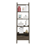 Hamburg Ladder Bookcase, Five Open Shelves, One Drawer B128P148919