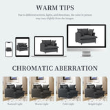 37" Oversized Single Seat Sofa Module for Modular Sectional Sofa,Wide Seat Chenille Armchair with N723P189877E