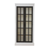71.2'' Tall Display Cabinet with Glass Doors, Rustic Style China Cabinet, Curio Cabinet for N845P272501B