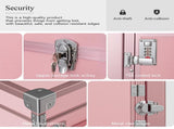 Portable Nail Table Desk, Foldable Rolling Manicure Table with Wheel, Makeup Train Case for Nail 09670232