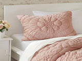 3-Piece King Comforter Set,Pink B035P408219