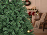 6FT Christmas Tree Artificial Plant 500 PVC Tips Hinged Metal Stand Full Indoor Party Holiday Decor 73506338