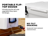 40Qt New White Warming Box T2602P171104