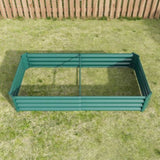 ZNTS Raised Garden Bed Outdoor, 6×3×1ft , Metal Raised Rectangle Planter Beds for Plants, Vegetables, and 21283723