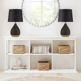 2-Tone Ceramic Table Lamp Set of 2 B035P264516
