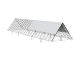 118.1 x 28 x 24.2 Inch Chicken Tunnels, Portable Chicken Coop Run for Yard, Easy Installation 03129695